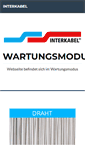 Mobile Screenshot of interkabel.de